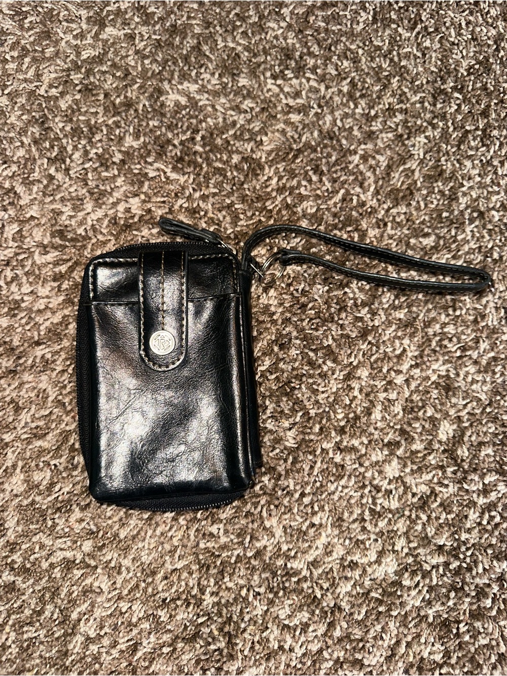 Faux leather wallet